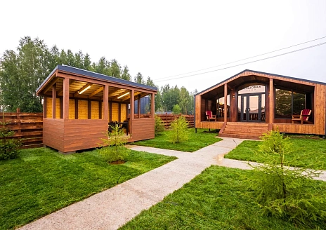  Barnhouse VIP 1 с купелью рис.9