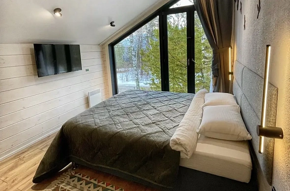 Эко-отель Geometrika • lounge hotel рис.29