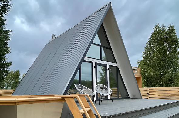 Загородный отель Relax Villas А-Frame рис.1
