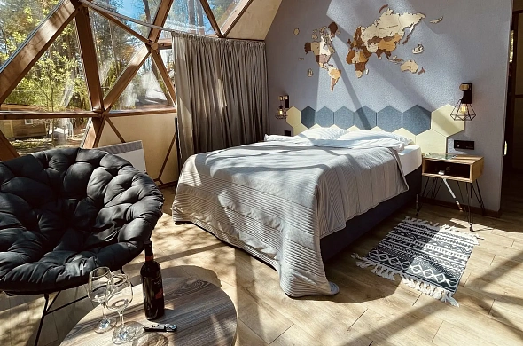 Эко-отель Geometrika • lounge hotel рис.3
