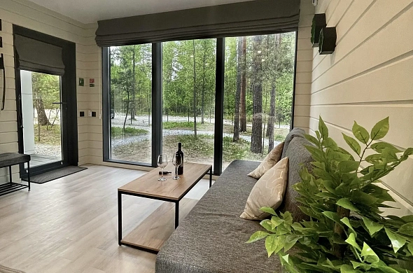 Эко-отель Geometrika • lounge hotel рис.24