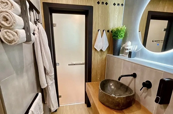 Эко-отель Geometrika • lounge hotel рис.26