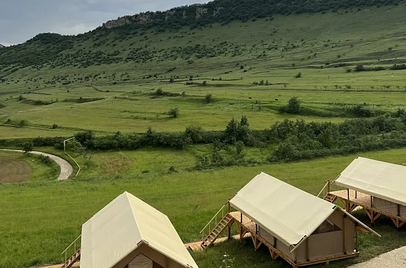 Глэмпинг Caspian Camp рис.1