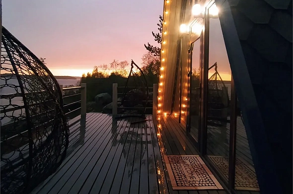 Глэмпинг Dream House in Karelia рис.12