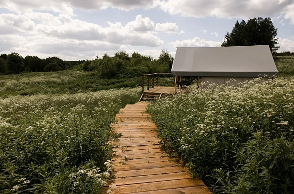 Глэмпинг Parkonmaki Village рис.14