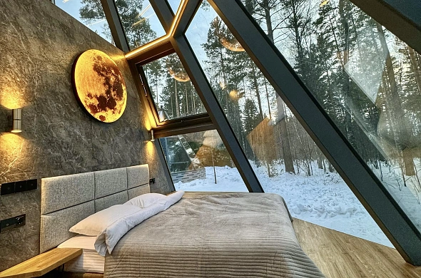 Эко-отель Geometrika • lounge hotel рис.15